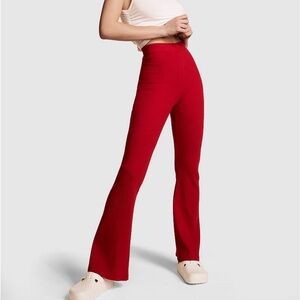 Ribbed flared leggings sized xs short length from PINK.